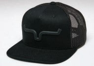 Kimes Ranch Super Charged Flat Bill Hat - Black