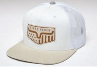 Kimes Ranch Spangled Flat Bill Hat - White