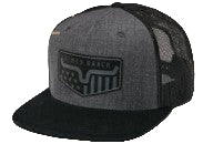 Kimes Ranch Spangled Flat Bill Hat - Charcoal Heather