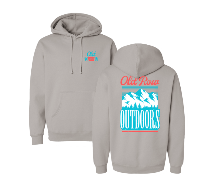 Old Row The Dry Mountain Hoodie - Cement - WROW3730