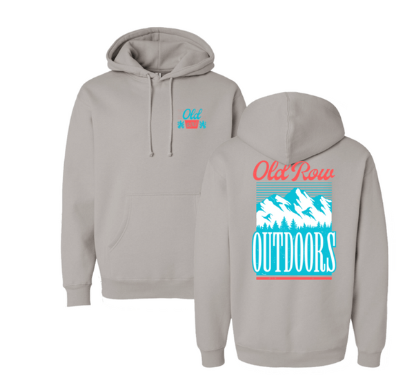 Old Row The Dry Mountain Hoodie - Cement - WROW3730