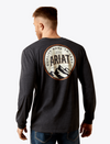 Ariat Mens Charcoal Heather Circle TShirt-10065903
