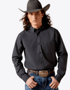 Ariat Mens Black Pro Series Thorin Fitted Shirt-10065849
