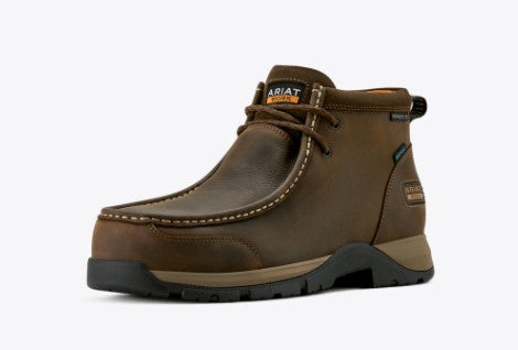Ariat Mens Edge Moc Waterproof Composite Toe Work Boot-10073359