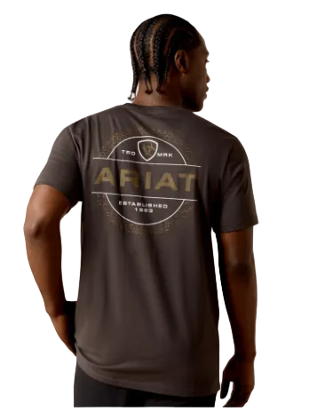 Men's Ariat Southwest Wooden Reticle Classic Fit T-Shirt -10070343