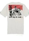 Local Girl Outfitters Smoked Cowgirl Short Sleeve Tee - L5100088-SIL