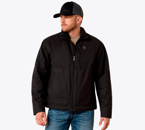Men's Ariat Grizzly Canvas Insulated Jacket - 10041631