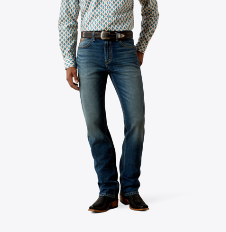 Ariat Mens M7 Rutherford Slim Trent Classic Rise Straight Leg Jeans-10072951