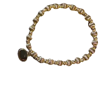 Alex Carol Stacker 3MM & 5MM Pumpkin Ball Bracelet