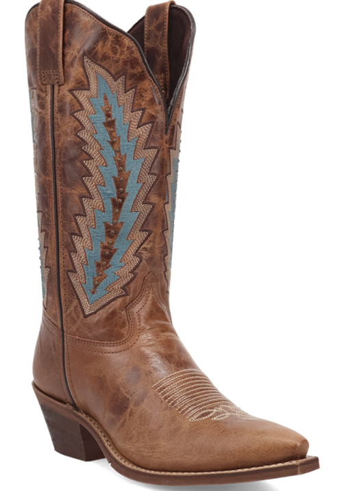 Laredo Ladies Sundra Leather Boot - Tobacco - 20081