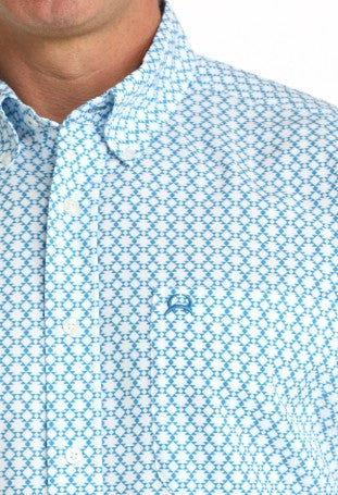 Cinch Men's Short Sleeve Print Arenaflex Shirt - MTW1704170