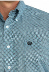 Cinch Men's Print Short Sleeve Western Shirt - MTW1111518