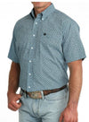Cinch Men's Print Short Sleeve Western Shirt - MTW1111518