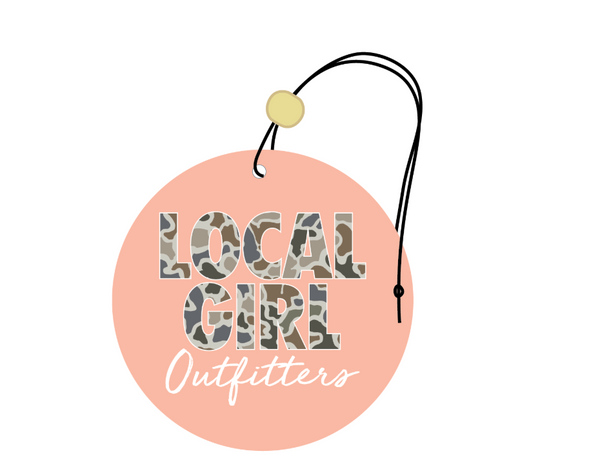 Local Girl Neon Cantaloupe Forest Scent Air Freshener-L5210083-NCT