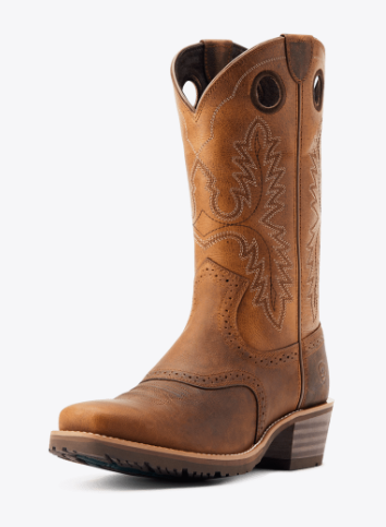 Ariat Mens Sorrel Crunch Hybrid Roughstock Cowboy Boot-10044565