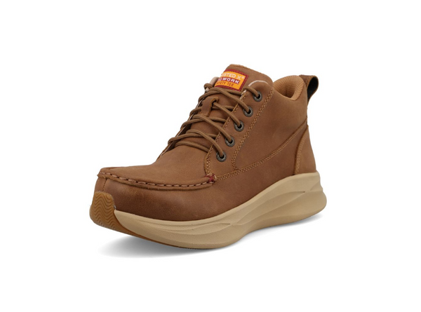 Twisted X Ladies Caramel Ultralite X Work Shoe-WCAUS02