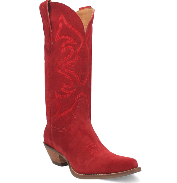 Dingo Ladies Red Out West Boots-DI920RED