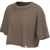 Local Girl Boxy Crop T-Shirt Cocoa - L5110000-COCO