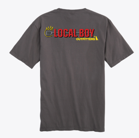 Local Boy Grill T-Shirt - Gray - L1000840-GRY