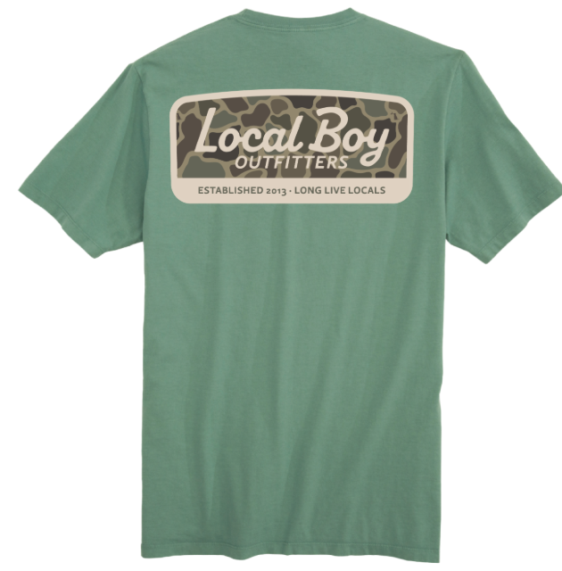 Local Boy Brush Camo Mark T-Shirt - Brush Camo Mark T-Shirt