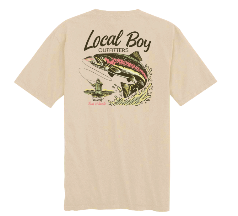 Local Boy Trout Fly T-Shirt - L1000825