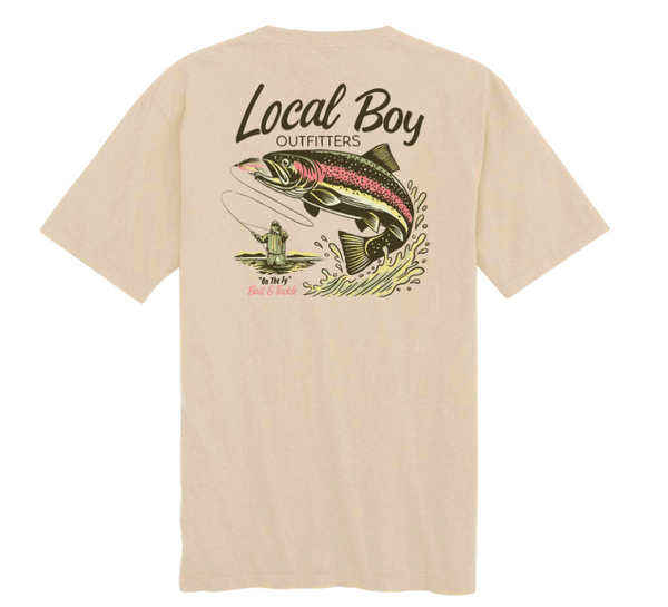 Local Boy Trout Fly T-Shirt - L1000825