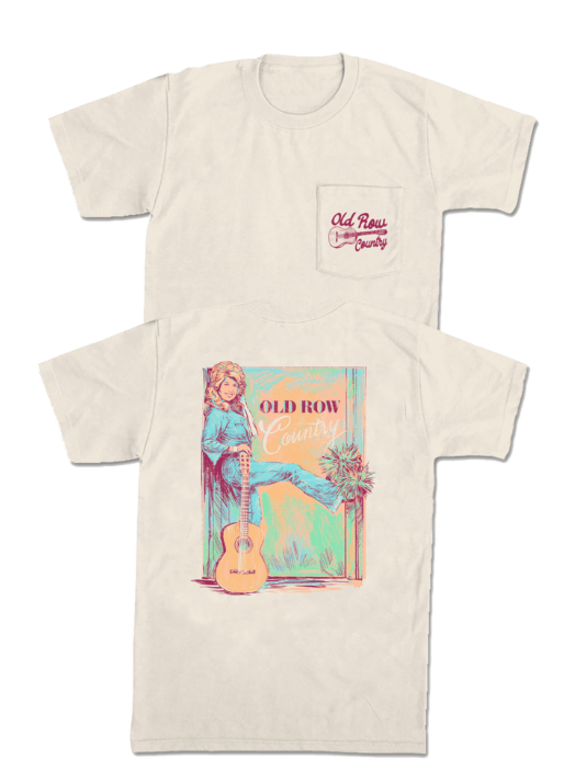 Old Row The Queen of Country Pocket Tee- WROW4497