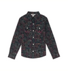 Wrangler Girls Neon Boot Button Up Shirt-112355822