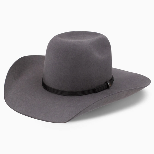 Resistol "Day Money" 4X Hooey Cowboy Hat - Grey - RWHODM-90425366
