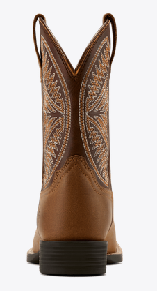 Ariat Youth Ruidoso Western Boot - Pearl - 10061136