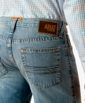 Ariat Mens M4 Corralitos Relaxed Louis Boot Cut Jeans-10058936