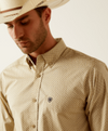 Ariat Mens Khaki Courtney Fitted Shirt-10054805