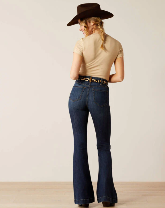 Ariat Ladies High Rise Alex Flare Jeans-10053531
