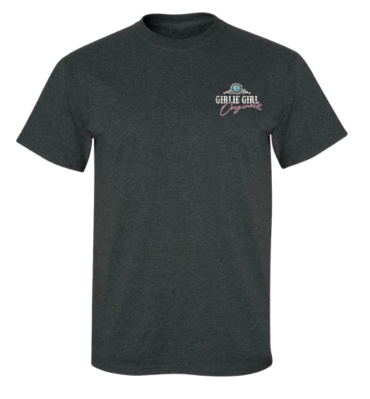 Girlie Girl Orginals Ladies Saddle Up Short Sleeve Dark Heather