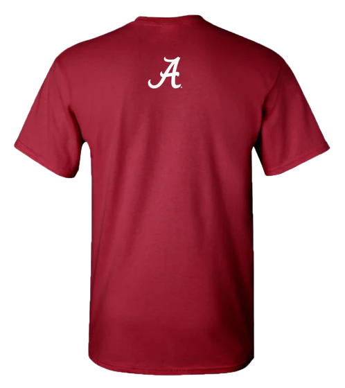 Girlie Girl Orginals Ladies Alabama Football Bow Cardinal