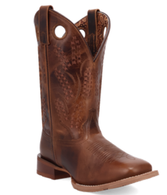 Laredo Ladies Brown Dream Weaver Leather Boot-2012