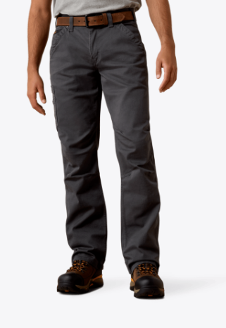 Ariat Mens Rebar M4 DuraStretch Boot Cut Jeans-10025973