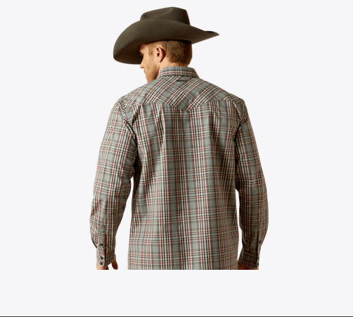 Ariat Mens Pro Trenton Long Sleeve Pearl Snap - 10063153