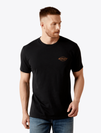Ariat Mens Black Maximal Collage TShirt-10065936