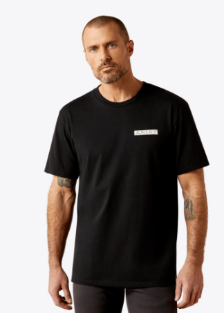 Ariat Mens Black Grateful Muertos TShirt-10065895