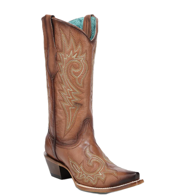 Corral Ladies Shedron Flames Embroidery - Z5506