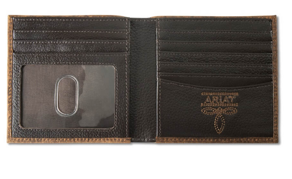 Ariat Men's Bifold Wallet Brown - A3564802