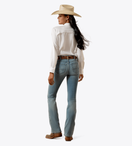 Ariat Ladies Brisbane Perfect Rise Nayelli Boot Cut Jeans-10072973