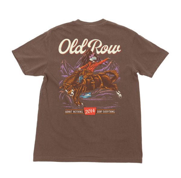 Old Row The Banquet Cowboy 2.0 Pocket Tee-WROW4039