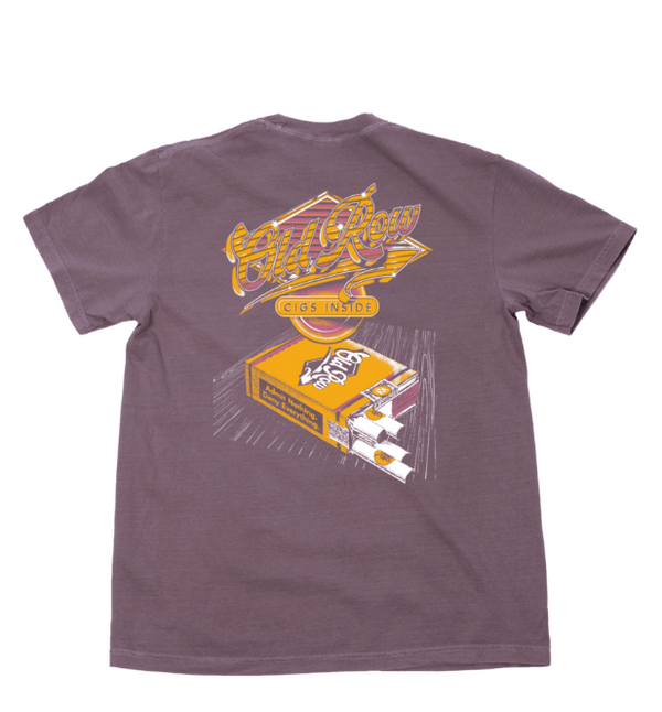 Old Row Cigs Inside Retro Pocket Tee-WROW4041