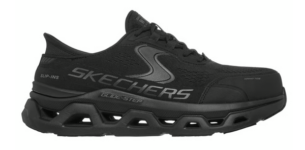 Skechers Ladies Slip In Work Glide Altus Black 108356