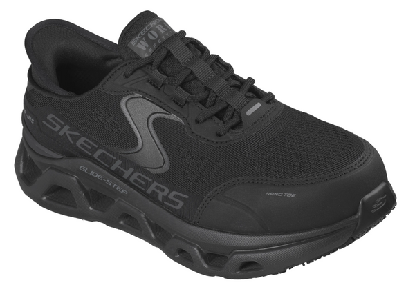 Skechers Ladies Slip In Work Glide Altus Black 108356