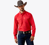 Ariat Men's Everything Classic Fit Snap Shirt Scarlet Red 10079765