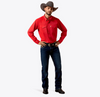 Ariat Men's Everything Classic Fit Snap Shirt Scarlet Red 10079765