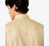 Ariat Men's Solid Twill Fitted Shirt Off White 10079262